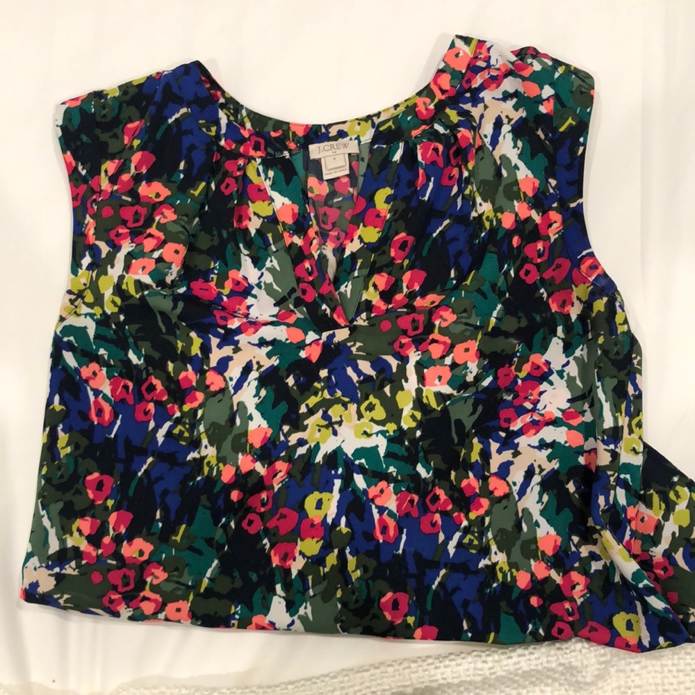 J. Crew floral top